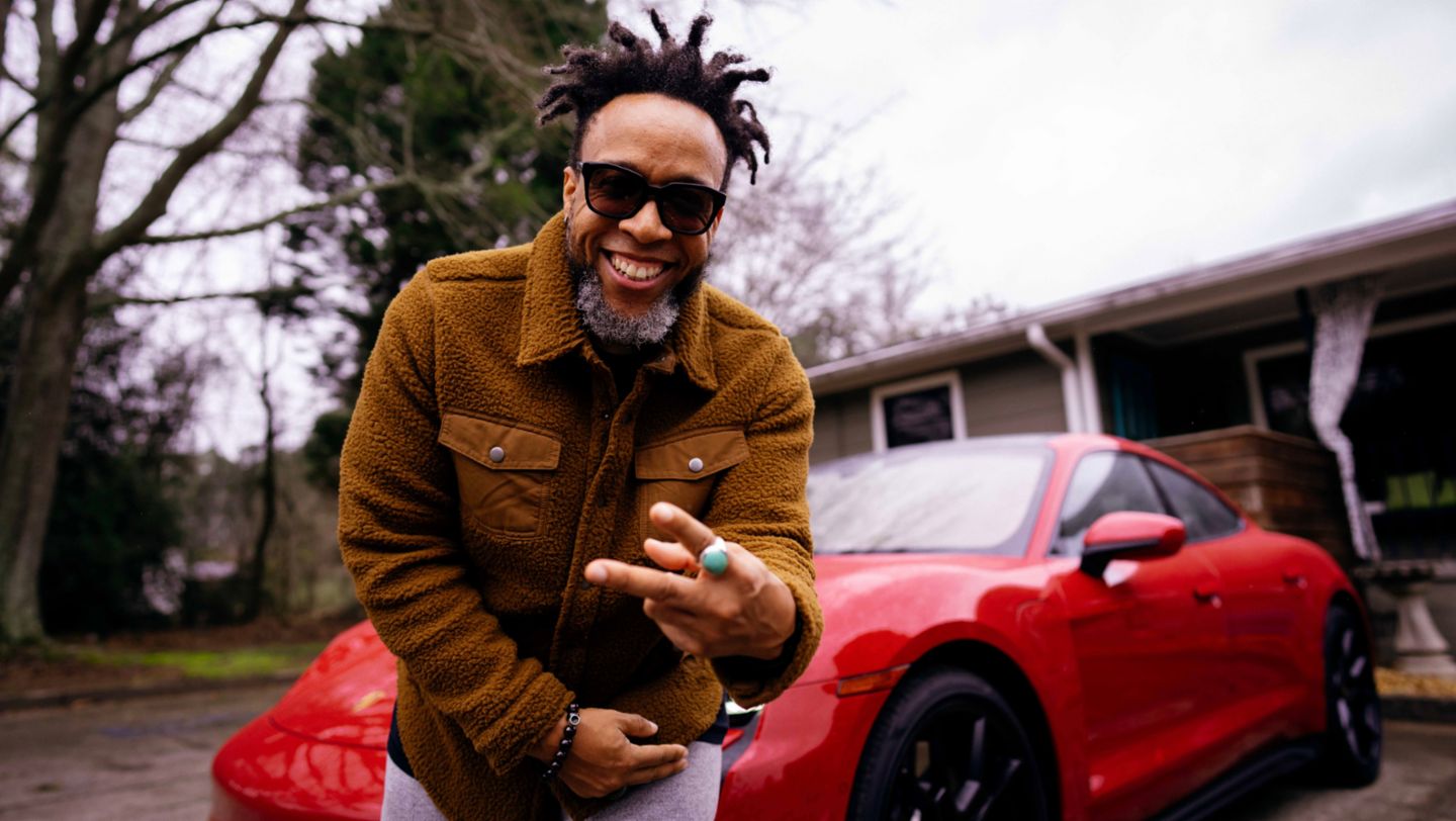 Speech (Arrested Development), Porsche Taycan GTS, 2023, Porsche AG