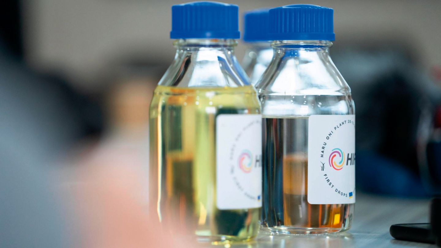 E-fuels, 2023, Porsche AG