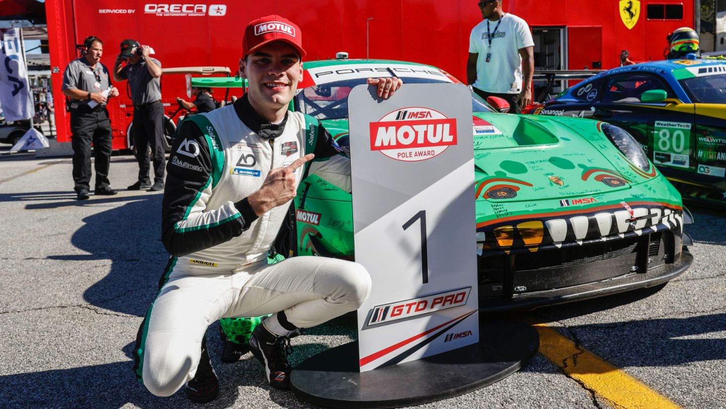 Laurin Heinrich (D), AO Racing (#77), IMSA, Road Atlanta, USA, 2024, Porsche AG