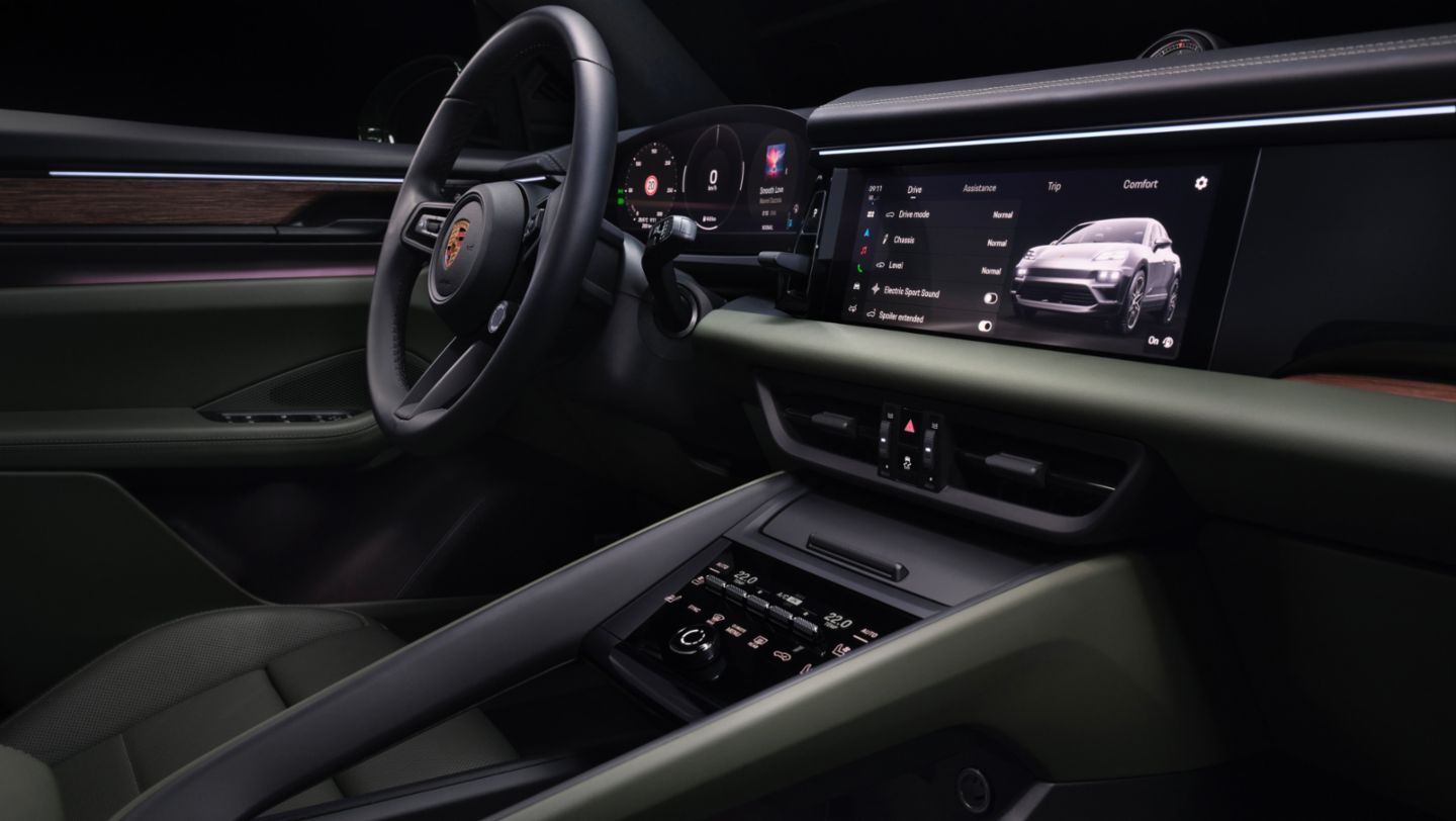 Macan Turbo Electric, Interior, 2024, Porsche AG