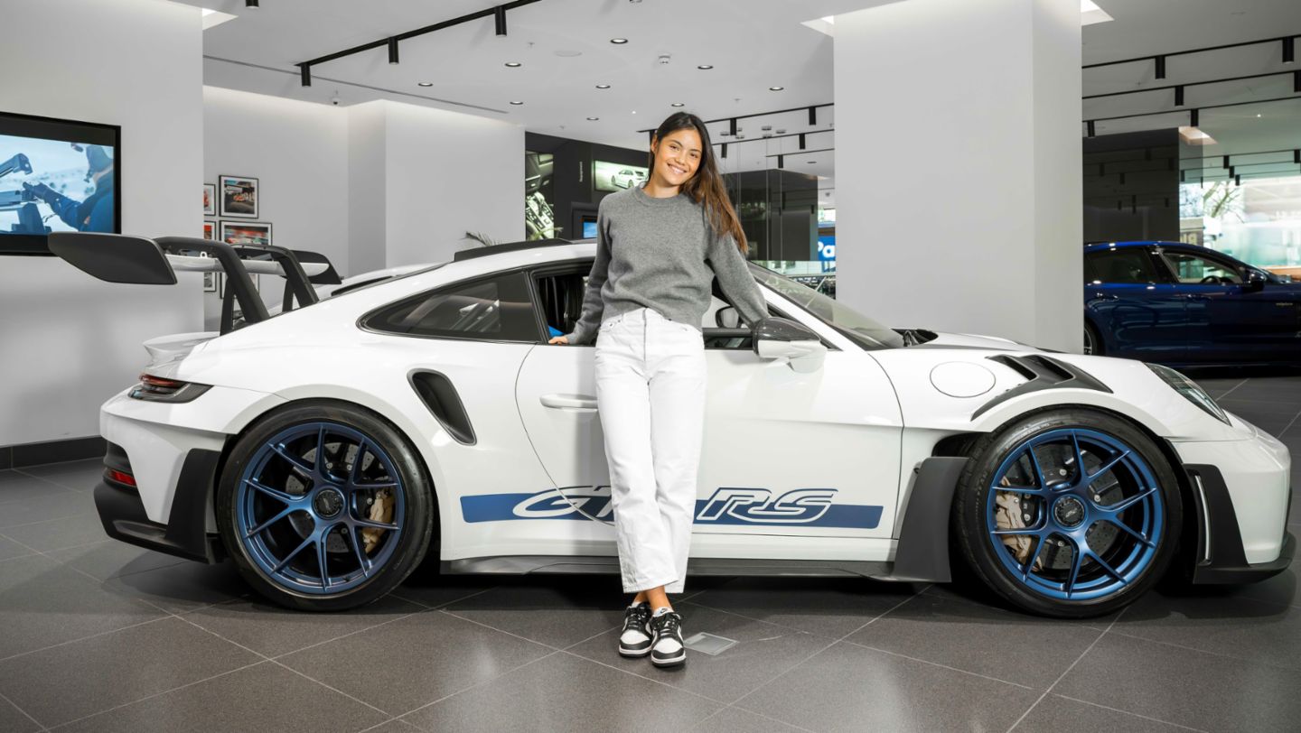 Emma Raducanu, Porsche Brand Ambassador, 2024, Porsche AG