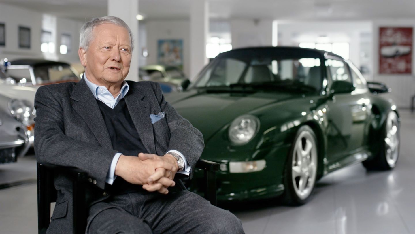 Dr. Wolfgang Porsche, Presidente del Consejo de Supervisión; 911 Turbo S, 2018, Porsche AG