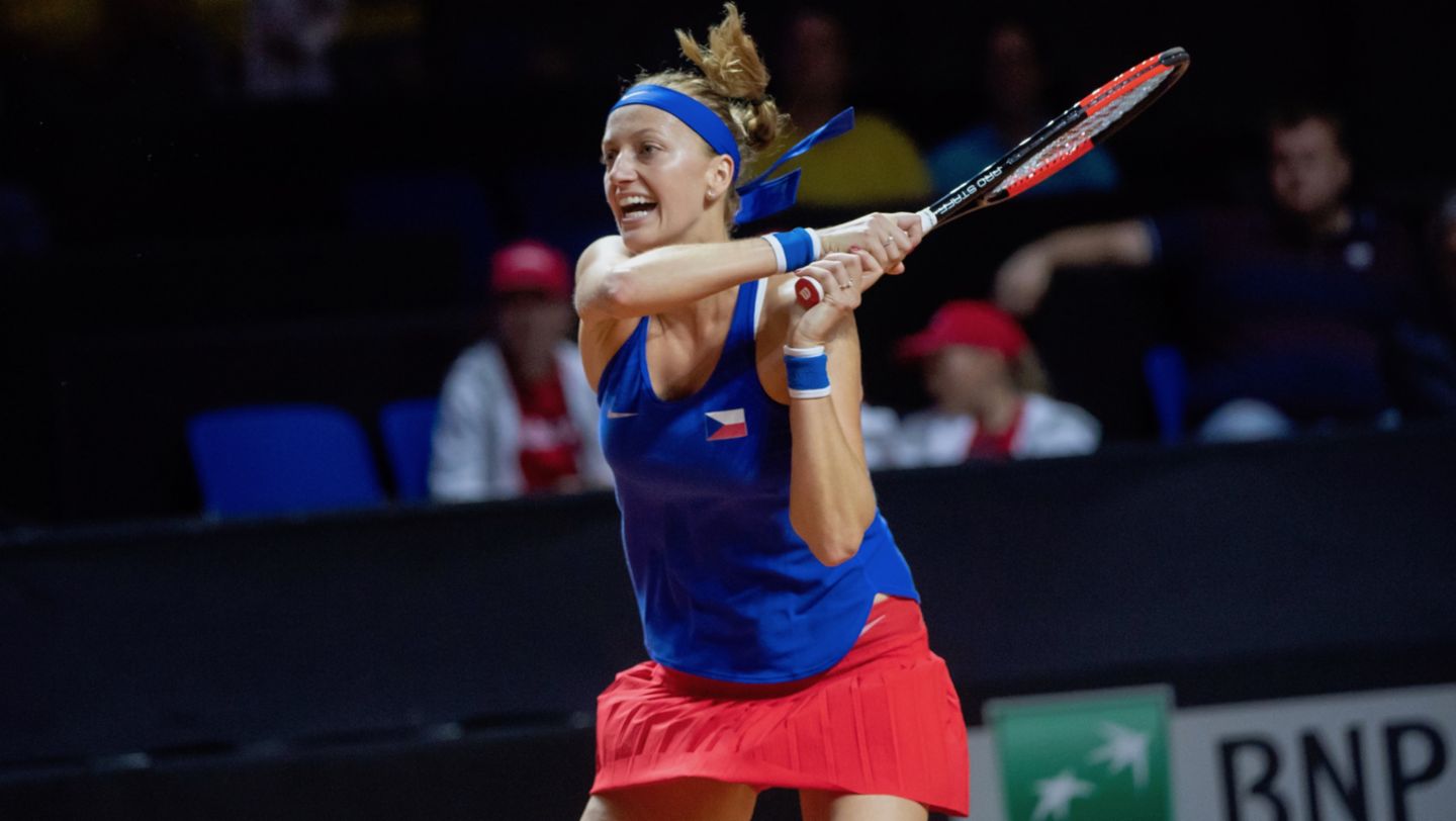 Petra Kvitova, Porsche Tennis Grand Prix, Tag 1, Stuttgart, 2018, Porsche AG